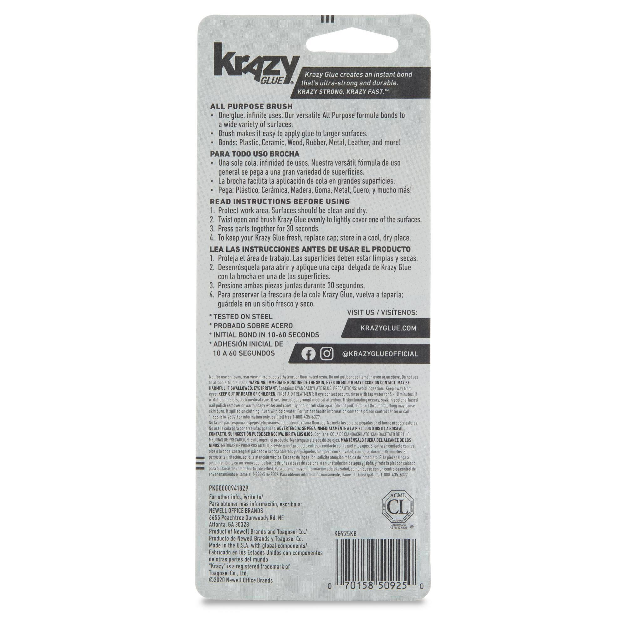 Krazy Glue® All Purpose Brush-On Super Glue